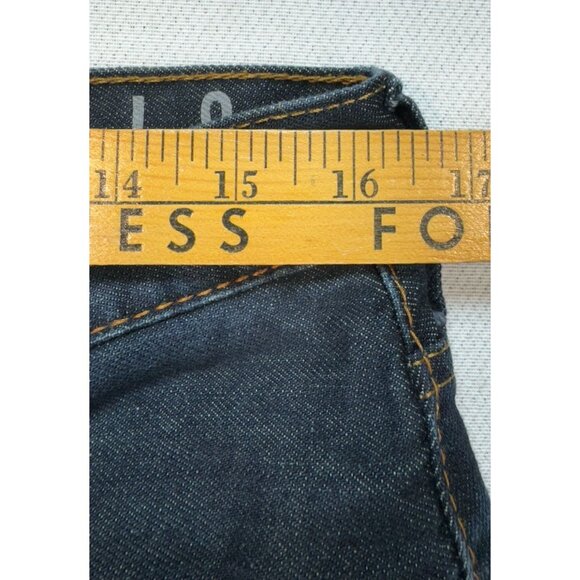 Gravels Slim Fit Mens Denim Jeans 34x32 Blue Cotton Blend Classic 5-Pocket - Picture 3 of 13